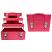 Saffron Dark Pink Make Up Case