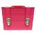 Saffron Dark Pink Make Up Case