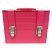 Saffron Dark Pink Make Up Case