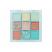 W7 Soft Hues - Aquamarine Pressed Pigment Palette (8pcs)