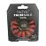 Technic False Nails - Stiletto, Red Matte Velvet (6pcs) (20132)