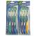 Beauty Formulas Multi Action Toothbrushes - 3 Pack