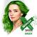 Rebellious Temporary Colour Hair Spray 125ml - Green