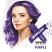 Rebellious Temporary Purple Hair Colour Spray - 125ml