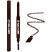 W7 Twist & Shape 2in1 Brow Pencil and Comb - Dark Brown (24pcs)