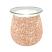 Airpure The Rose Gold Mosaic Electric Wax Melter with Backlight