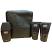 Rapport Black 3pcs Wash Bag Gift Set