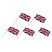 Union Jack Hand Waving Flags - 5 Pack