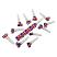 Union Jack Printed Party Blowers - 12 Pack