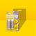Face Facts Joypixels 2pcs Banana Milkshake Banana Scented Lip Balm - 2 x 4.25g