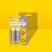 Face Facts Joypixels 2pcs Banana Milkshake Banana Scented Lip Balm - 2 x 4.25g