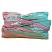 Euro Bijoux Reversible Stretch Headbands - Light Pink & Mint (12pcs)