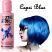 Crazy Color Semi Permanent Hair Color Cream 100ml - Capri Blue (4pcs)