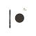 Lilyz Long-Lasting Eyebrow Pencil - Dark Brown (12pcs)