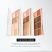 Technic Base, Blush & Bronze Cream Face Palette - Dark (12pcs) (24756)