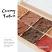 Technic Base, Blush & Bronze Cream Face Palette - Dark (12pcs) (24756)