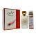 Mahasin Crystal (Unisex Halal 100ml EDP + Deodorant) Lattafa (3684)