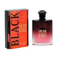 Oh So! Scarlet Fire Black (Ladies 100ml EDP) Omerta (FROM202) (0856) B/32c