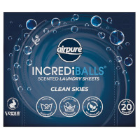 Airpure INCREDiBALLS Clean Skies Scented Laundry Sheets - 35g (1701)