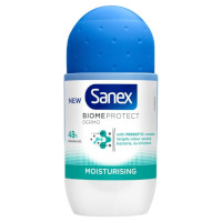 Sanex BioMe Protect Moisturising 48h Anti-Perspirant Roll On - 50ml (6pcs) (1942) (£1.08/each)