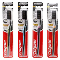 Colgate Double Action Charcoal Medium Toothbrush (2057)