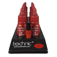 Technic Velvet Lip Cream - Cherry Red (12pcs) (20644) (£0.98/each) C/27