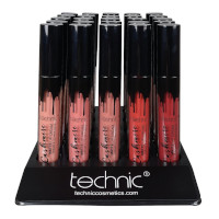Technic Cashmere Matte Lip Cream (25pcs) (20649) (£0.73/each) E/1