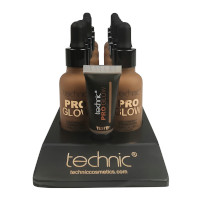 Technic Pro Glow Foundation - Chestnut (10pcs) (20731) (£1.59/each) D35