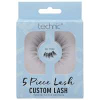 Technic Custom Lash False Eyelashes - 5 Piece Lash (6pcs) (22517) (£1.57/each) C/106d