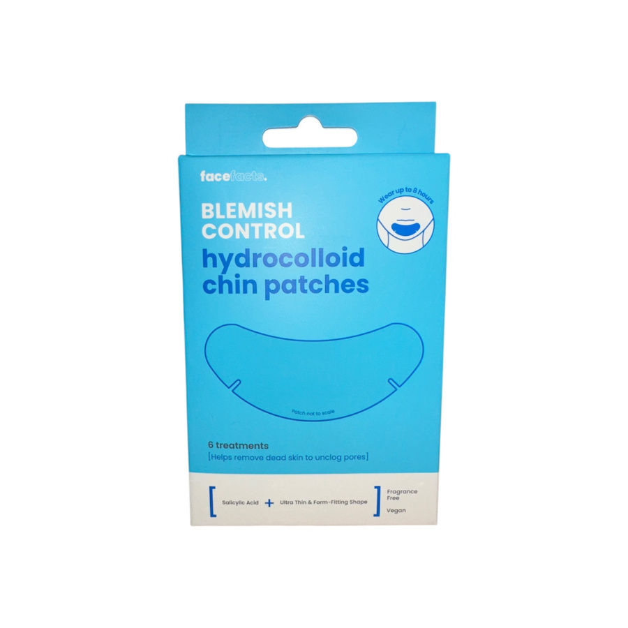 Face Facts Blemish Control Hydrocolloid Chin Patches - 6 Patches (2757) (72757-150) FF.B/46a 