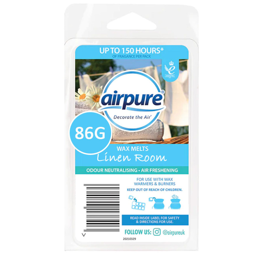 Airpure Linen Room 8 Air Freshening Wax Melts - 86g (1640) 