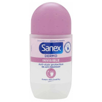 Sanex Dermo Invisible 48h Anti-Perspirant Roll On - 50ml (6pcs) (£1.08/each) (2876)