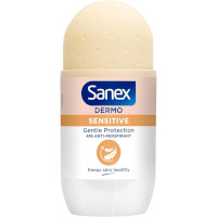 Sanex Dermo Sensitive 48h Anti-Perspirant Roll On - 50ml (6pcs) (2906) (£1.08/each)