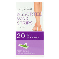 Face Facts Pretty Smooth Classic Assorted Wax Strips - 20 Strips (5785) (15785-018) FF.B/43