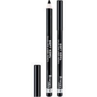 Rimmel Soft Kohl Kajal Eyeliner Pencil - 061 Jet Black (3pcs) (£1.75/each) (3029) R143A