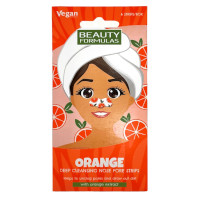 Beauty Formulas Orange Deep Cleansing Nose Pore Strips - 6 Strips (3840) (88726)