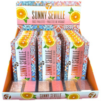 W7 Sunny Seville Face Palette (18pcs) (SEVFP) (6107) (£1.81/each) A/156