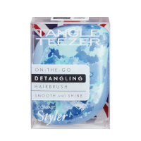 Tangle Teezer Compact Styler On-The-Go Detangling Hair Brush - Chameleon Blue (6354)