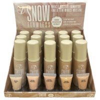W7 Snow Flawless Miracle Moisture Foundation (15pcs) (SFMF) (6740) (£2.51/each) C/16