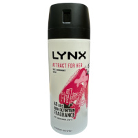 Lynx Attract For Her Deodorant Body Spray - 150ml (6pcs) (£2.38/each) (7139)