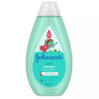 Johnson's 2-in-1 Soft & Shiny Baby Shampoo - 500ml (7958)