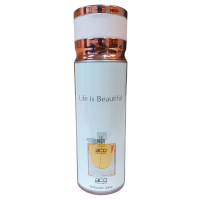 Aco Perfumes Life is Beautiful Perfumed Deodorant - 200ml (8771) D/37