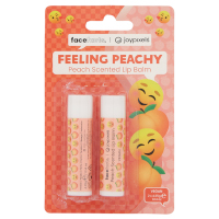 Face Facts Joypixels 2pcs Feeling Peachy Peach Scented Lip Balm - 2 x 4.25g (9409) (29409-150)