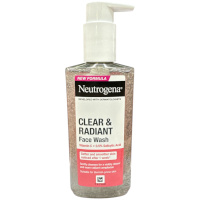 Neutrogena Clear & Radiant Vitamin C Grapefruit Face Wash - 200ml (6pcs) (WTS9759) (£2.75/each)