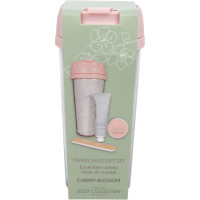 Body Collection Travel Mug Cherry Blossom Gift Set (993606) (6060) CH.A/7