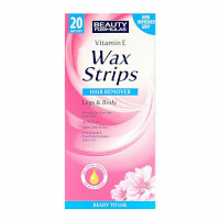 Beauty Formulas Vitamin E Wax Strips - Legs & Body (6712) (87937) BF/2
