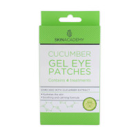 Skin Academy Cucumber Gel Eye Patches - 4 Treatments (7782) (87782-100) FF.C/10a