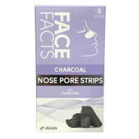 Face Facts Charcoal Nose Pore Strips - 6 Strips (2313) (72313-150) - FF.B/46