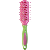 Royal Mini Neon Vent Hairbrush (12pcs) (OACC230) (£0.75/each) Royal/C.21