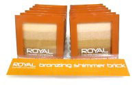 Bronzing Shimmer Bricks (12pcs) (DFAC039) (£1.06/each) Royal.D/1
